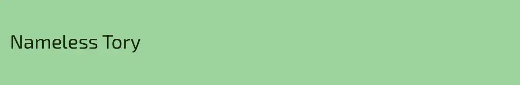 Nameless Tory
